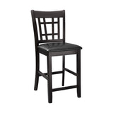 Junipero Espresso Counter Chair, Set of 2 by Homelegance at Eve Furniture