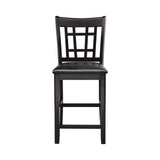 Junipero Espresso Counter Chair, Set of 2 by Homelegance at Eve Furniture