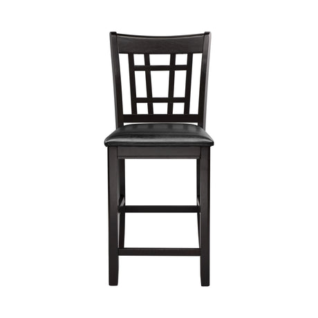 Junipero Espresso Counter Chair, Set of 2 by Homelegance at Eve Furniture