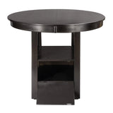 Junipero Espresso Extendable Counter Height Set by Homelegance at Eve Furniture
