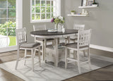 Junipero White Counter Chair, Set of 2 by Homelegance at Eve Furniture