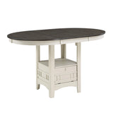 Junipero White Extendable Counter Height Set by Homelegance at Eve Furniture