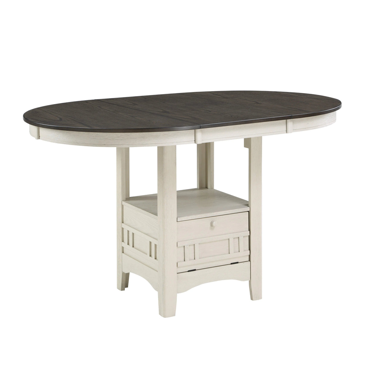 Junipero White Extendable Counter Height Table by Homelegance at Eve Furniture