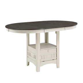 Junipero White Extendable Counter Height Table by Homelegance at Eve Furniture