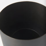 Juno 6.5H Medium Black Iron Vase by Mercana at Eve Furniture