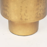 Juno 6.5H Medium Gold Iron Medium Vase by Mercana at Eve Furniture