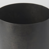 Juno 8.5H Large Black Iron Vase by Mercana at Eve Furniture