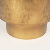 Juno 8.5H Large Gold Iron Vase by Mercana at Eve Furniture
