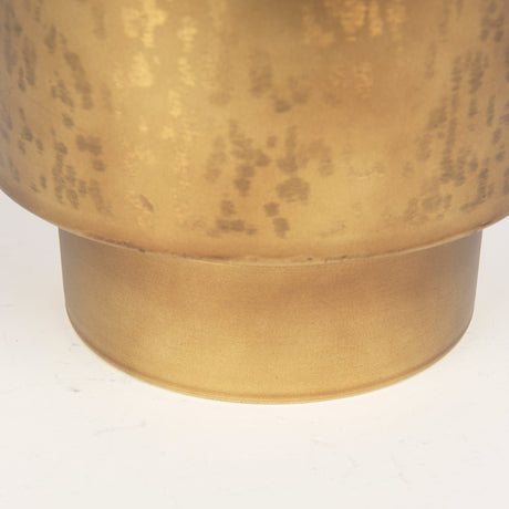 Juno Large Gold Iron Vase by Mercana at Eve Furniture