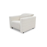 Juno Off White Power Recliner Chair by Moe's Home at Eve Furniture