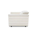 Juno Off White Power Recliner Chair by Moe's Home at Eve Furniture