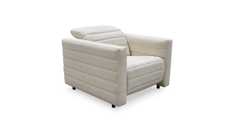Juno Power Recliner Chair Off White by Moe's Home at Eve Furniture