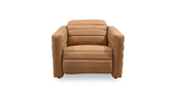 Juno Power Recliner Chair Tan Leather by Moe's Home at Eve Furniture