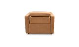 Juno Power Recliner Chair Tan Leather by Moe's Home at Eve Furniture