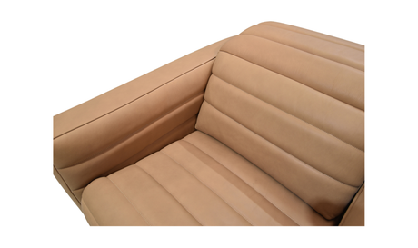 Juno Power Recliner Chair Tan Leather by Moe's Home at Eve Furniture