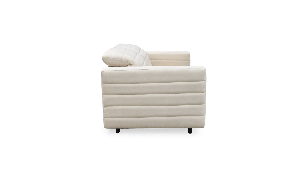 Juno Power Recliner Sofa Off White by Moe's Home at Eve Furniture