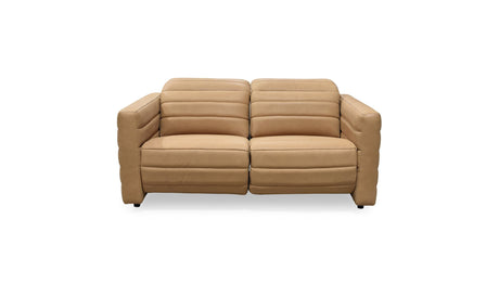 Juno Power Recliner Sofa Tan Leather by Moe's Home at Eve Furniture