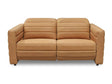Juno Tan Leather Power Recliner Sofa