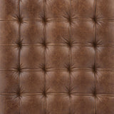 Junsor Brown/Black Coffee Table Ottoman by Ashley at Eve Furniture