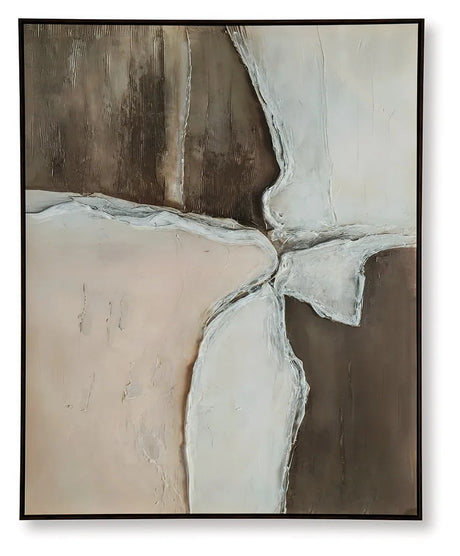 Junward Brown/Tan/White Wall Art by Ashley at Eve Furniture