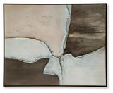Junward Brown/Tan/White Wall Art by Ashley at Eve Furniture