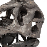 Jurassic 6L x 10W Brown Resin Tyrannosaurus Skull Replica by Mercana at Eve Furniture