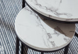 Jusmour Black/White Table (Set of 4) by Ashley at Eve Furniture