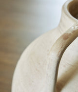 Justy Antique Beige Vase by ASHLEY FURNITURE at Eve Furniture
