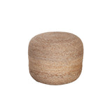 Jute Natural Jute Pouf by Diamond Sofa at Eve Furniture