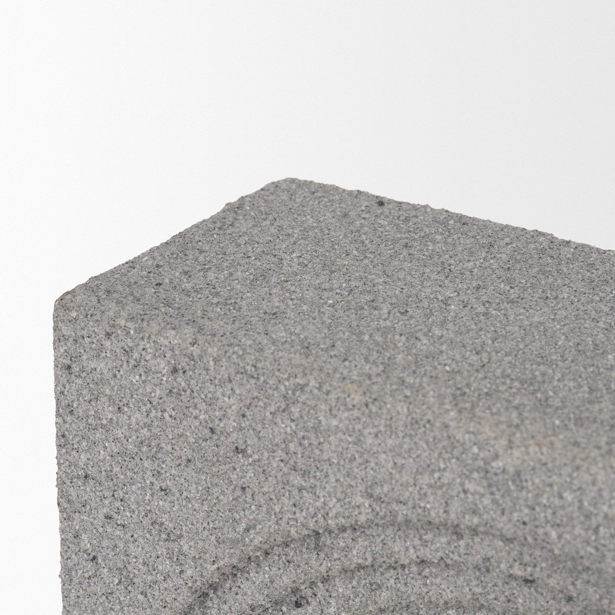 Kacia Resin Textured Concrete Gray Decorative Object by Mercana at Eve Furniture