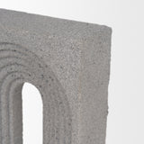 Kacia Resin Textured Concrete Gray Decorative Object by Mercana at Eve Furniture