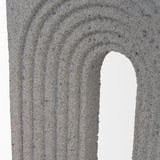 Kacia Resin Textured Concrete Gray Decorative Object by Mercana at Eve Furniture