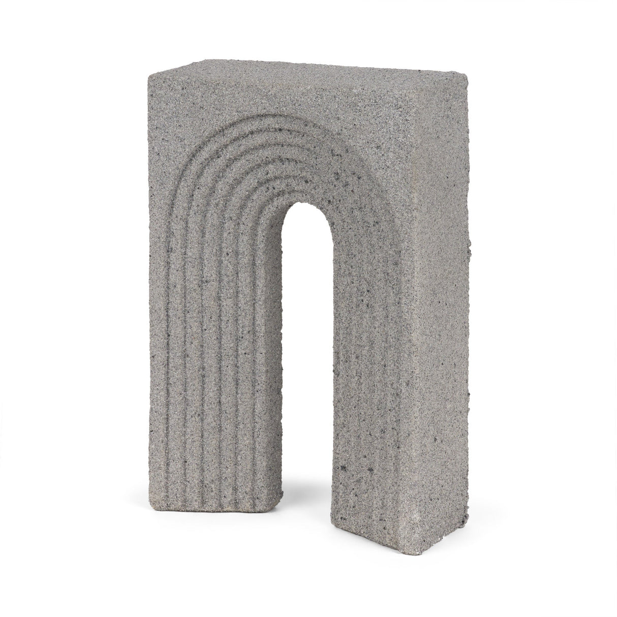 Kacia Resin Textured Concrete Gray Decorative Object by Mercana at Eve Furniture