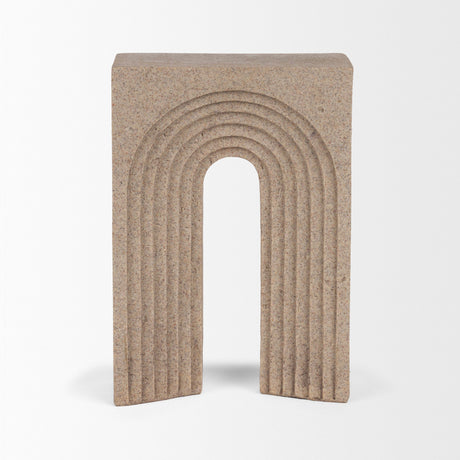 Kacia Resin Textured SandStone Decorative Object by Mercana at Eve Furniture