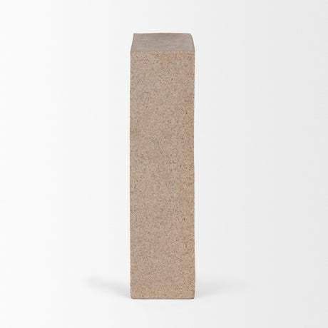 Kacia Resin Textured SandStone Decorative Object by Mercana at Eve Furniture