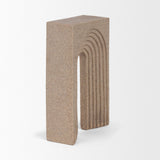 Kacia Resin Textured SandStone Decorative Object by Mercana at Eve Furniture