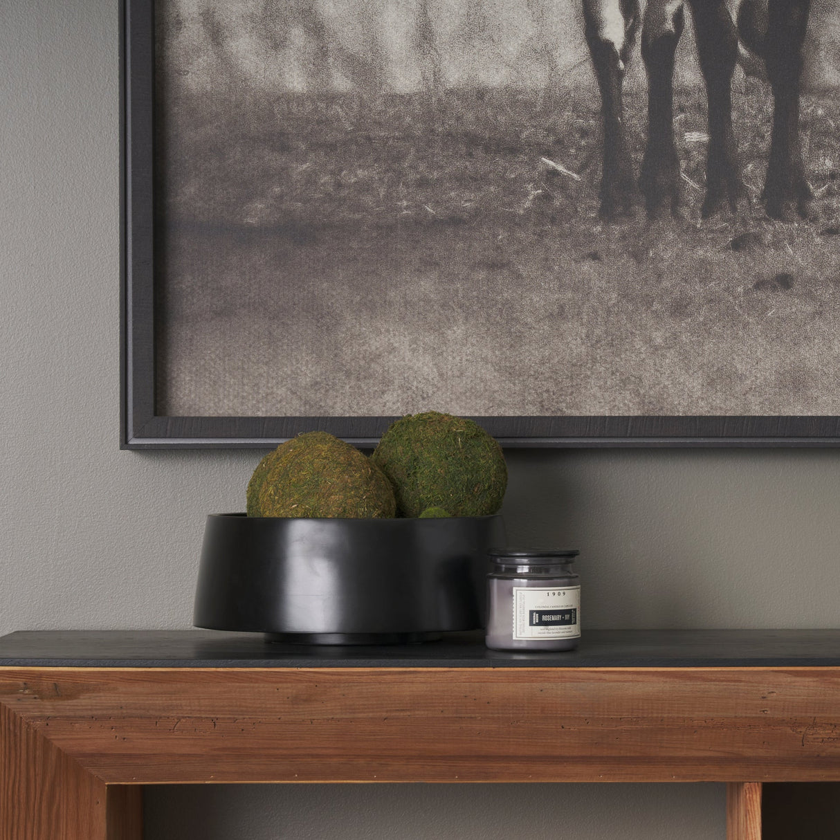 Kadara Black Solid Wood Decorative Bowl by Mercana at Eve Furniture