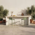 Kade Green Outdoor Bar Stool (Set of 2) by Moe's Home at Eve Furniture