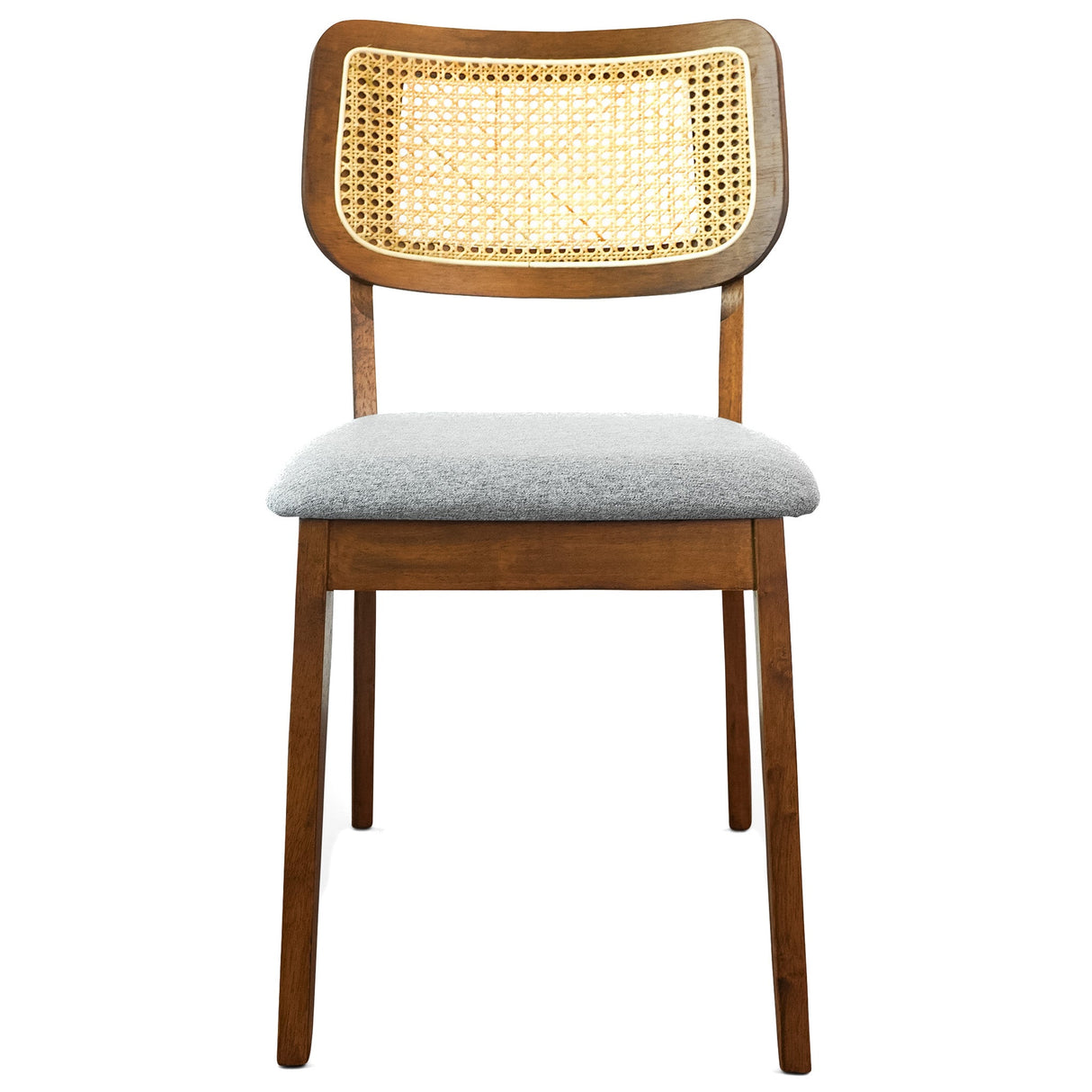 Kaden Dark Gray Linen Dining Chair (Set Of 2) by Ashcroft Imports at Eve Furniture