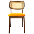 Kaden Orange Velvet Dining Chair (Set Of 2) by Ashcroft Imports at Eve Furniture