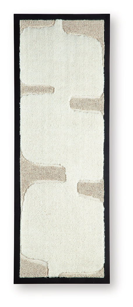 Kadworth Taupe Wall Decor by Ashley at Eve Furniture