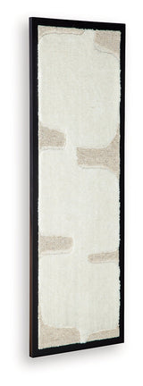 Kadworth Taupe Wall Decor by Ashley at Eve Furniture