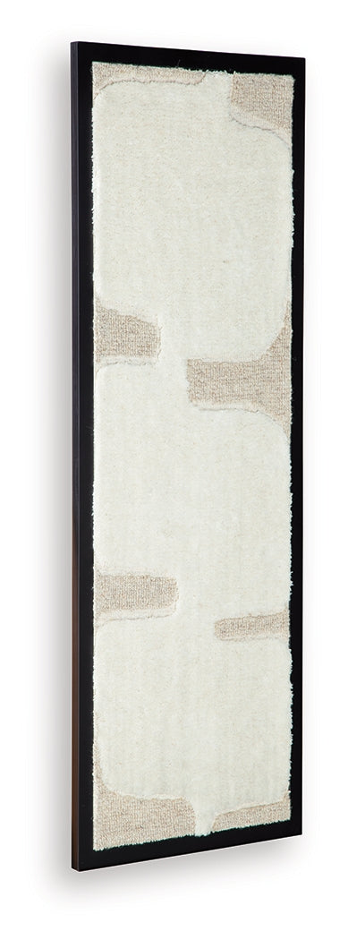 Kadworth Taupe Wall Decor by Ashley at Eve Furniture