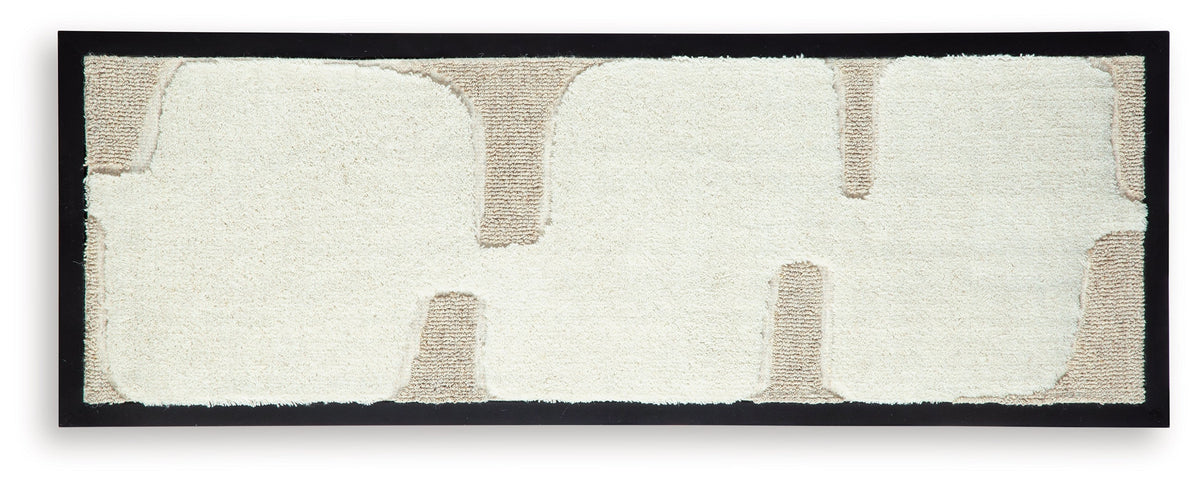 Kadworth Taupe Wall Decor by Ashley at Eve Furniture