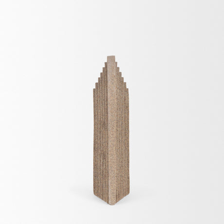 Kael Resin Textured Concrete Gray Decorative Object by Mercana at Eve Furniture