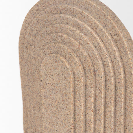 Kael Resin Textured Concrete Gray Decorative Object by Mercana at Eve Furniture