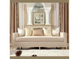 Kaelyn Champagne Sofa by Homey Design at Eve Furniture