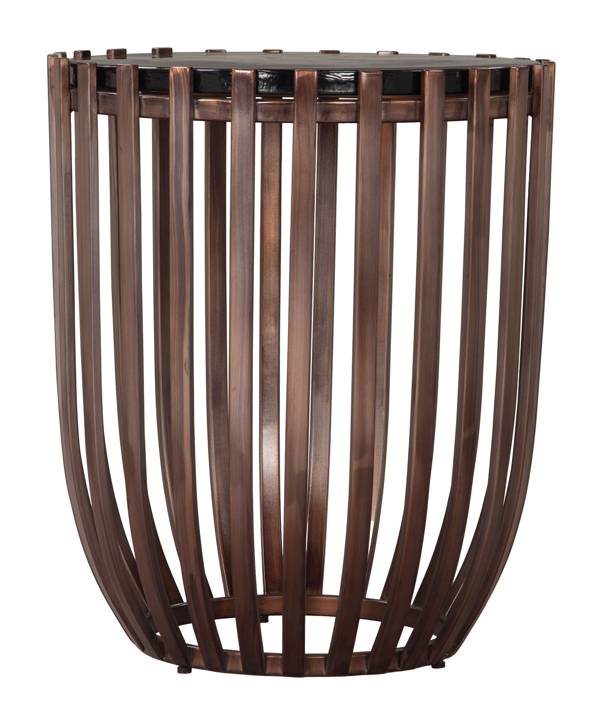 Kafig Bronze Side Table by Zuomod at Eve Furniture