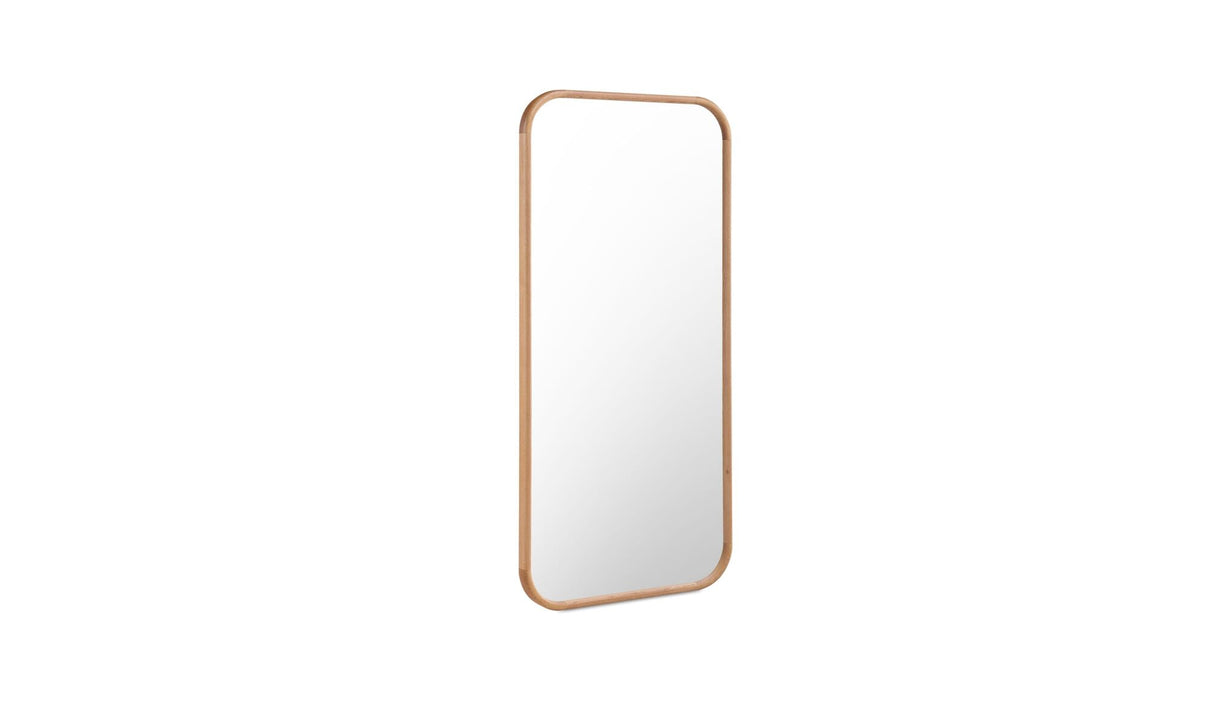 Kai Floor Mirror Oak by Moe's Home at Eve Furniture