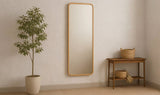 Kai Floor Mirror Oak by Moe's Home at Eve Furniture